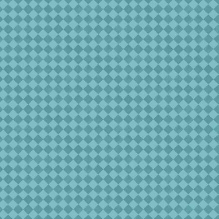 Teal Diamond Check