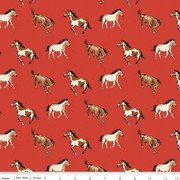 Wild Rose Horses Red