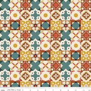 Wild Rose Tiles Multi
