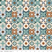 Wild Rose Tiles Teal