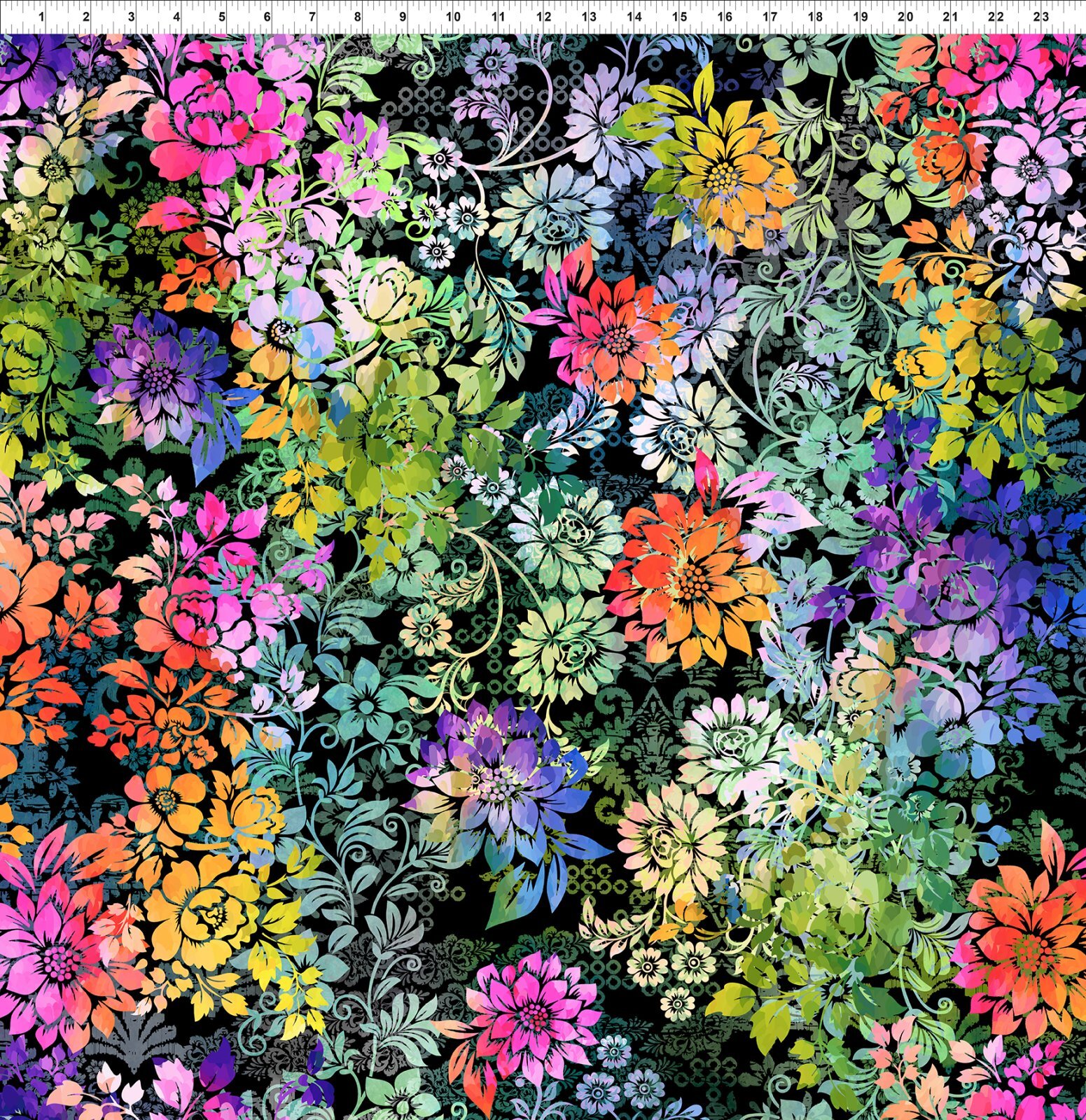 Felicity Floral Black