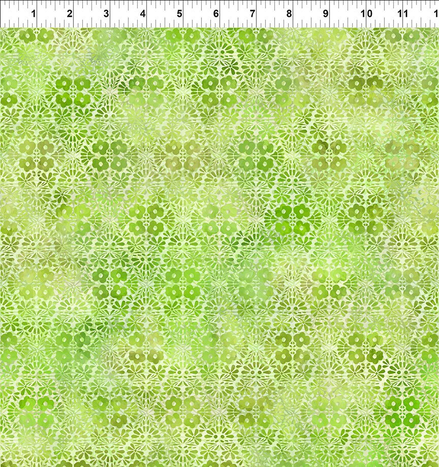 Felicity Flower Diamond Green