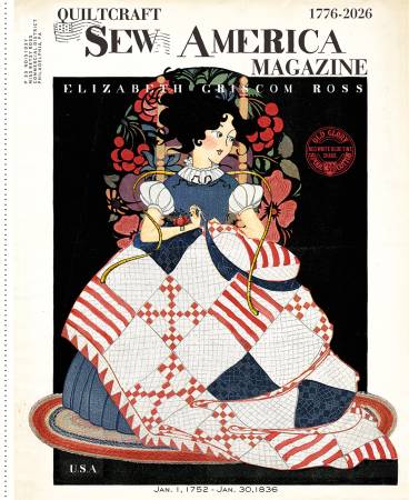 Sew America 35 1/2in x 43 1/2in Betsy Ross Main Panel