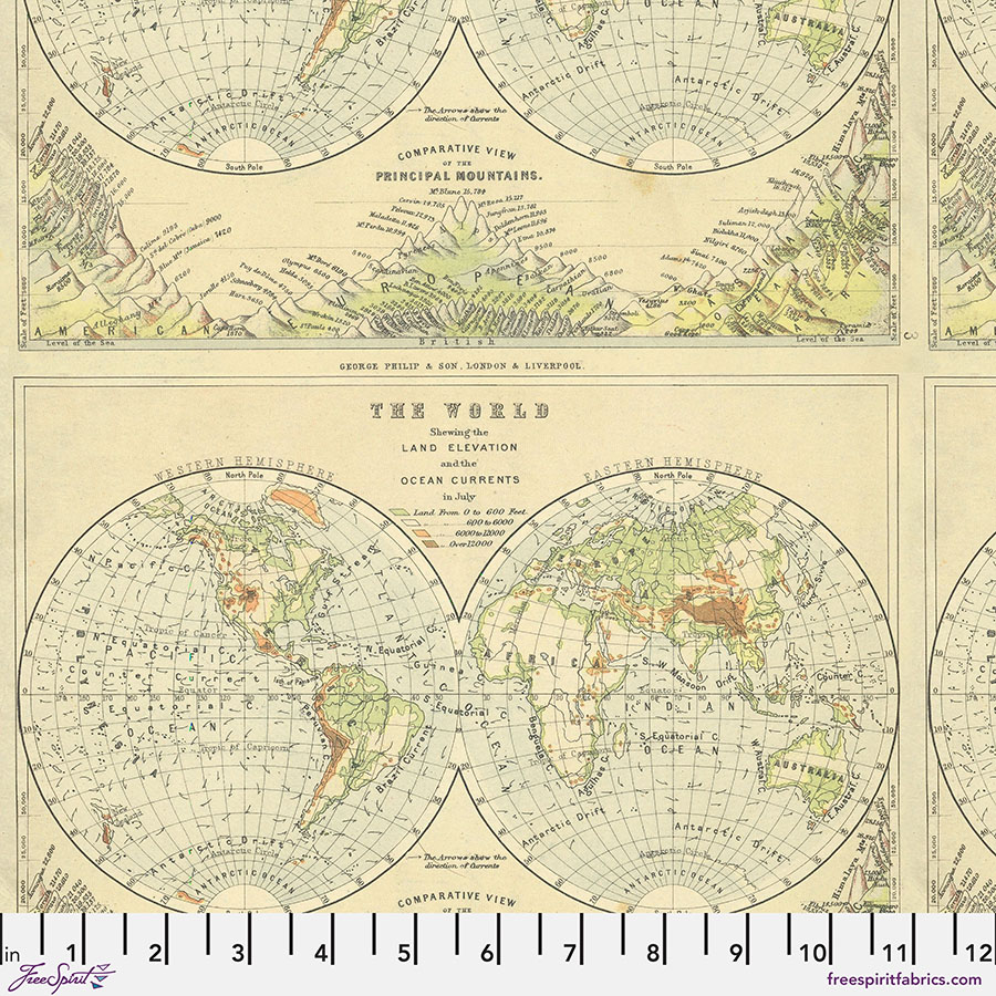 Green Map - Green || Tim Holtz Palette Green