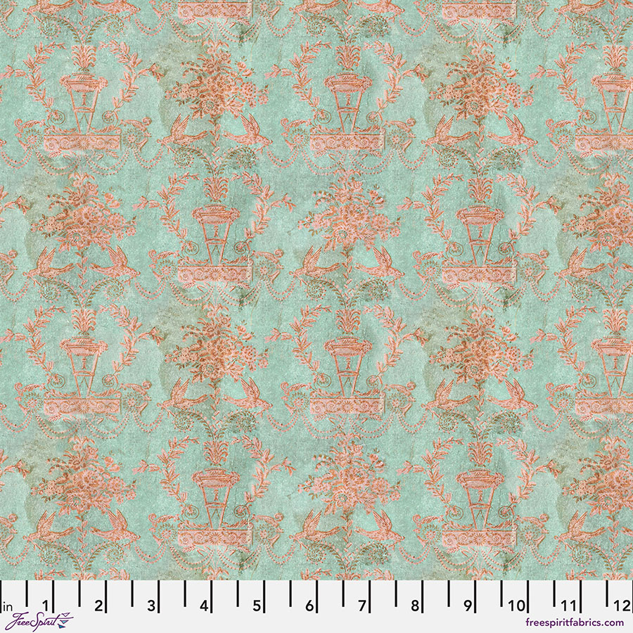 Teal Wallpaper - Teal || Tim Holtz Palette Teal