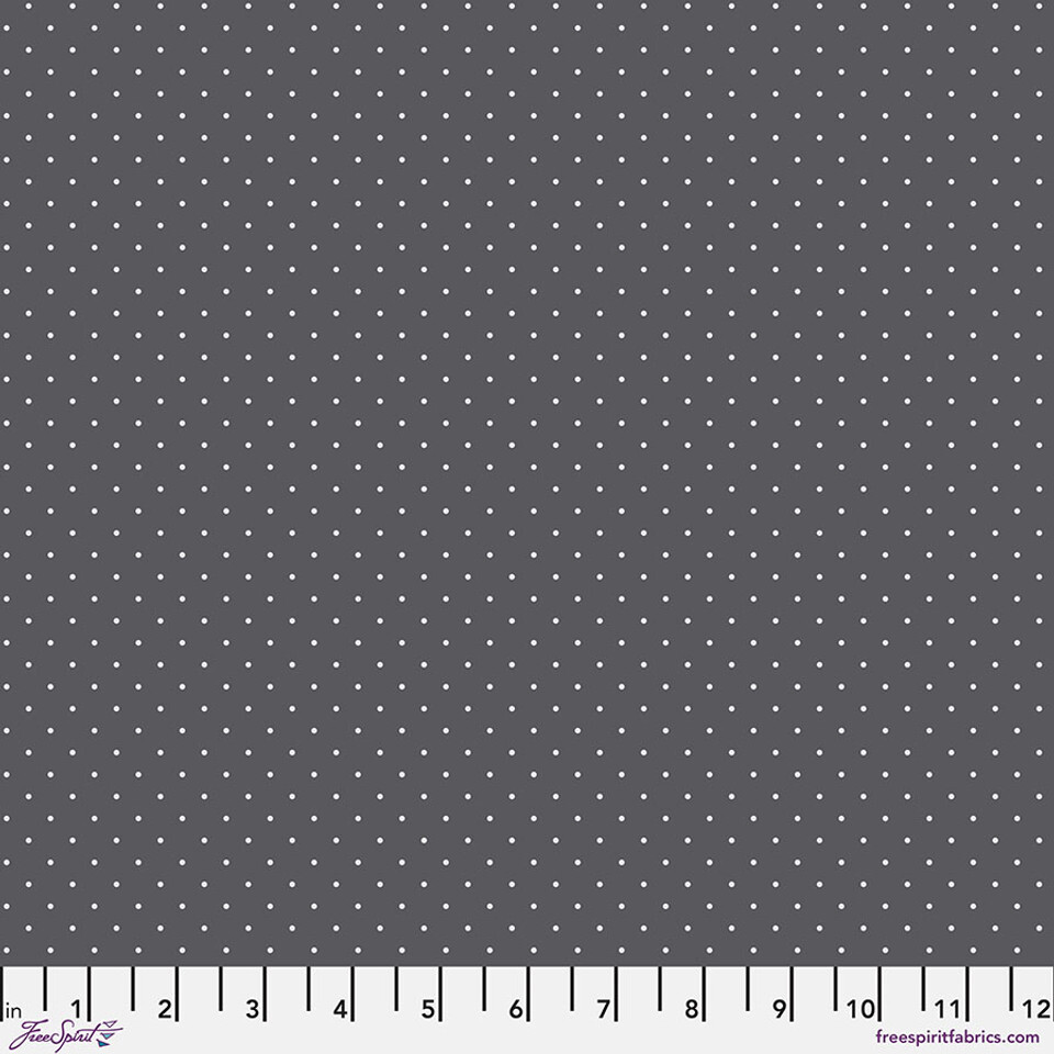 Tiny Dots - Carbon || True Colors Graywork